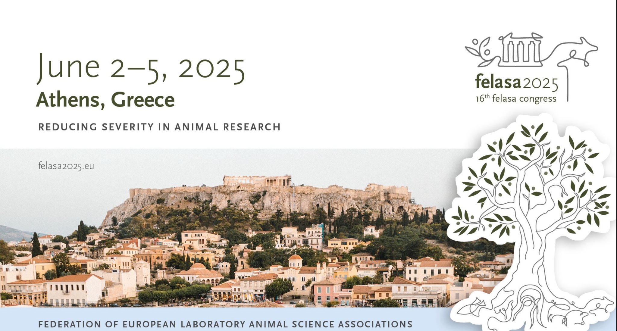 საქართველო უკვე მესამედ შეუერთდა FELASA-ს მეთექვსმეტე კონგრესს, რომელიც ათენში გაიმართა